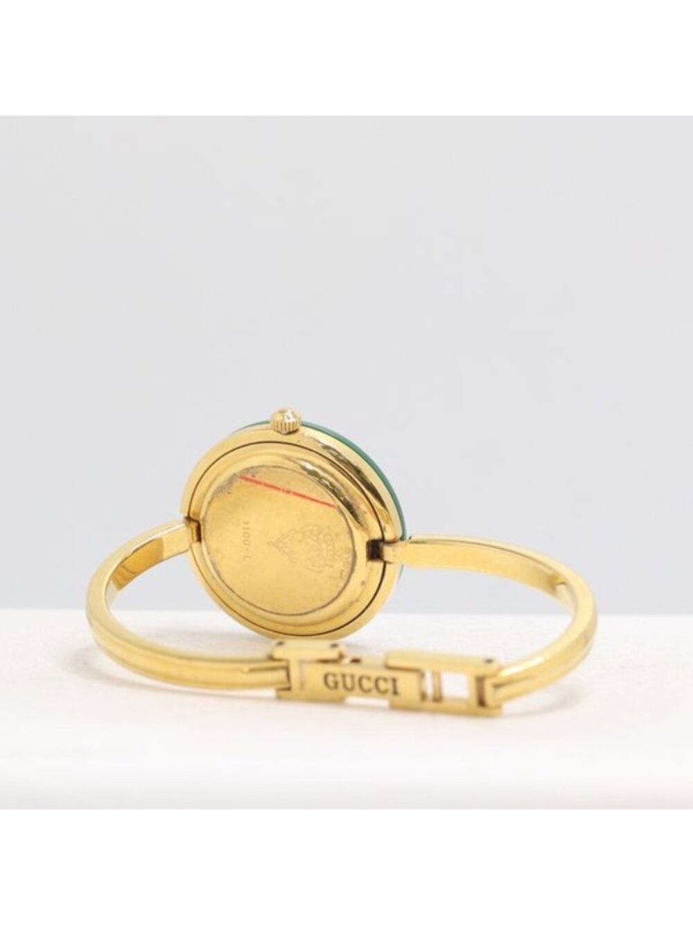 Gucci Box Change Bezel 11 12 Quartz Bangle Watch White Dial - Picture 5 of 5